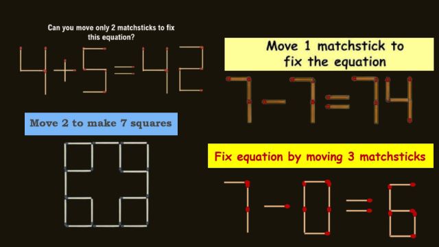 The Matchstick Puzzle