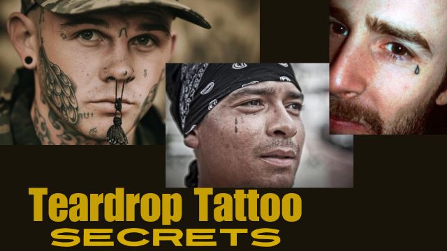 prison tattoo meanings teardrop