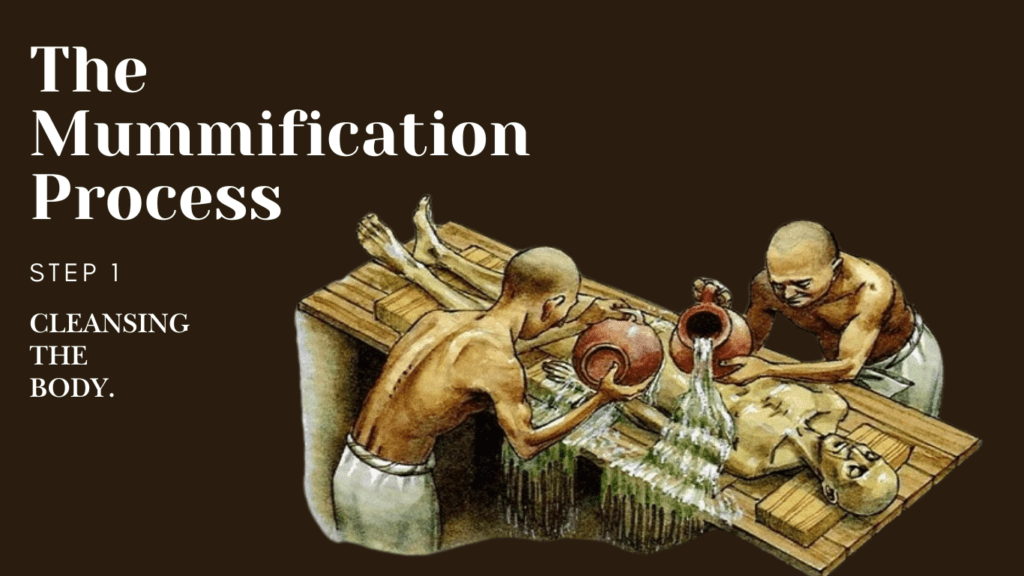 mummification process with pictures